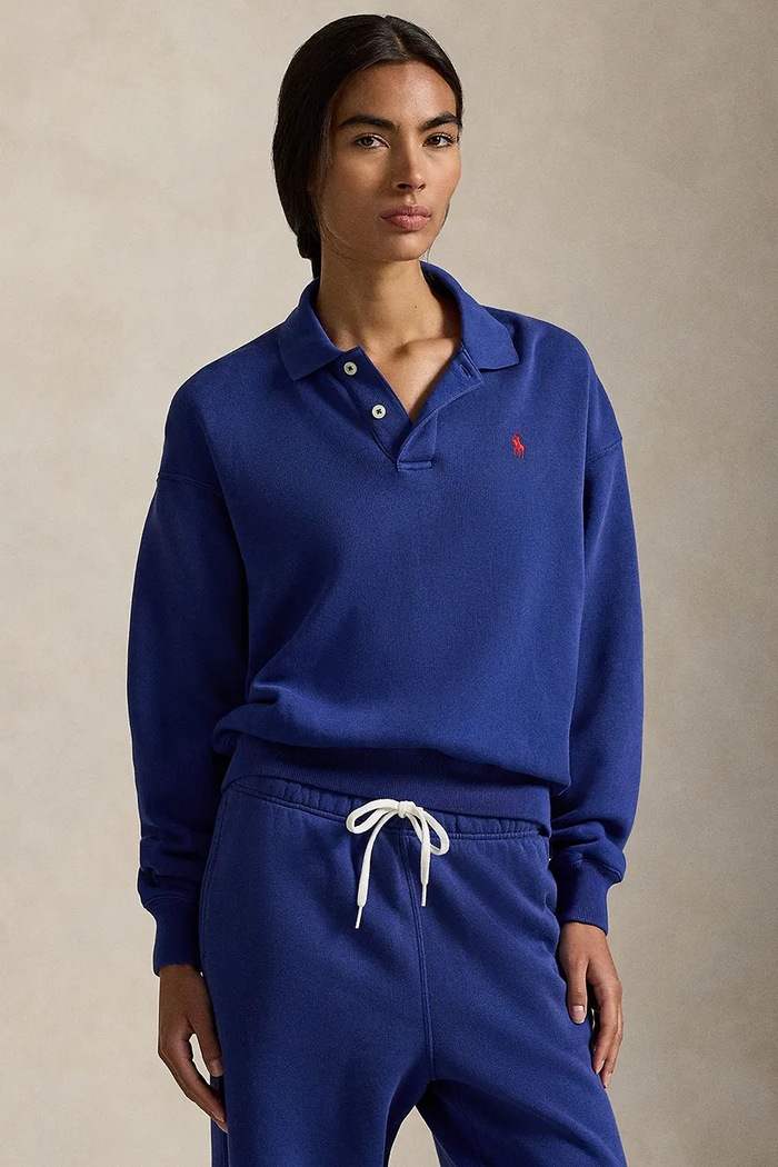 Μπλούζα Polo Ralph Lauren απλό μπλε 211947966