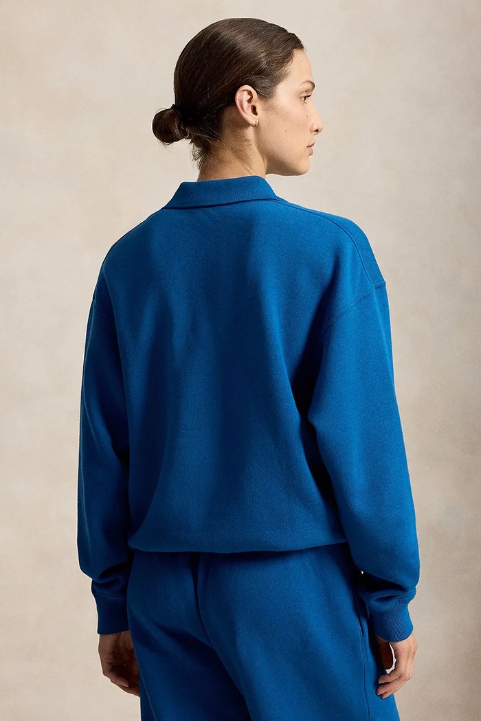 Polo Ralph Lauren mikina dámská s bavlnou 211947966 námořnická modř SS26