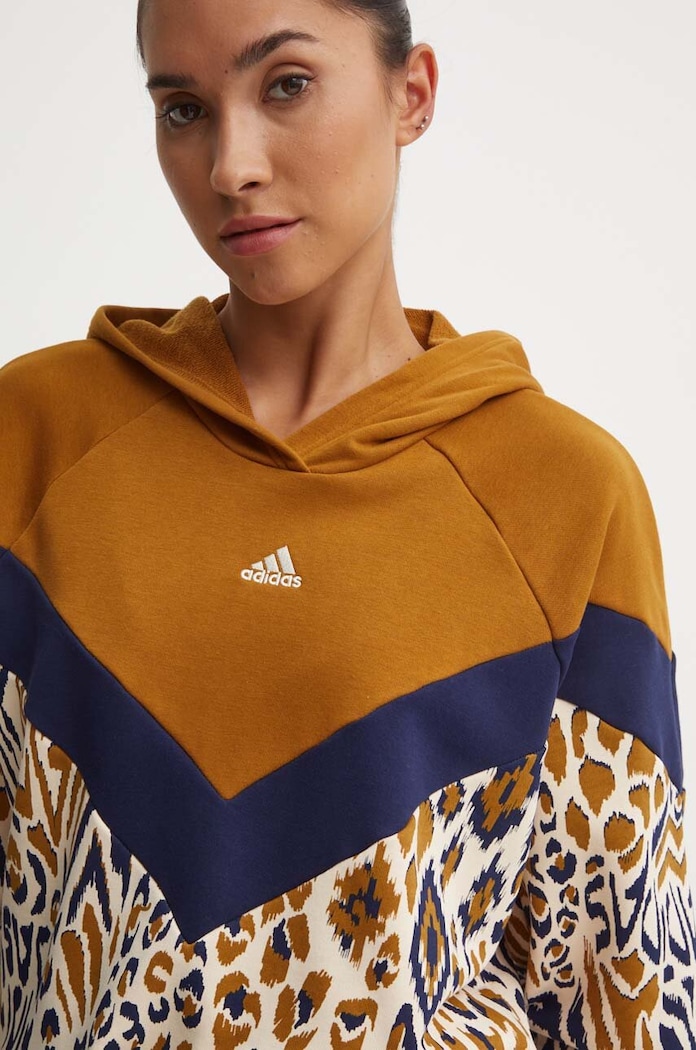 adidas felső x Farm Rio barna IV9738