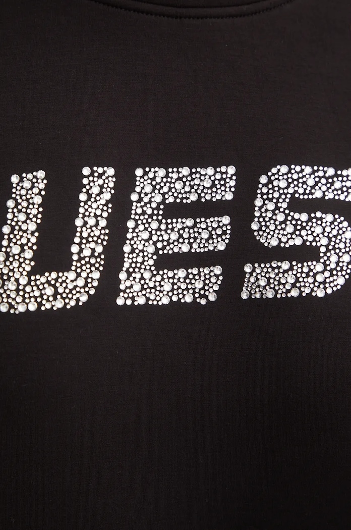Суичър Guess CECILIA V4BQ15.K7UW2 черен