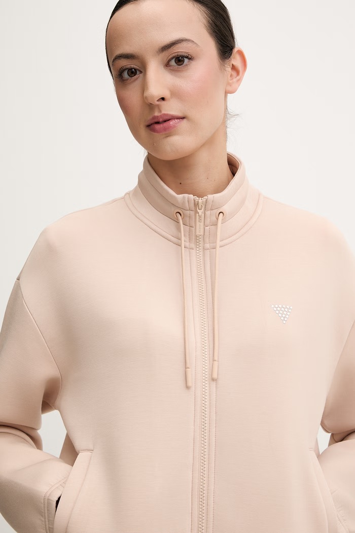 Guess bluza CECILIA beżowy V4BQ14.K7UW2