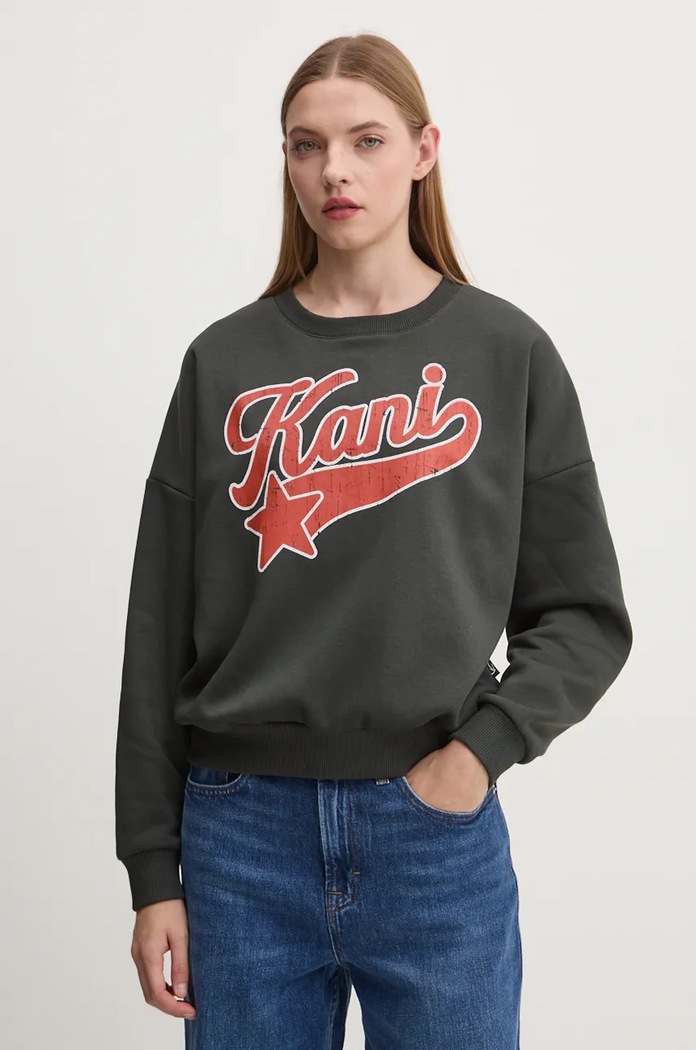 Μπλούζα Karl Kani στάμπα γκρί 61200005