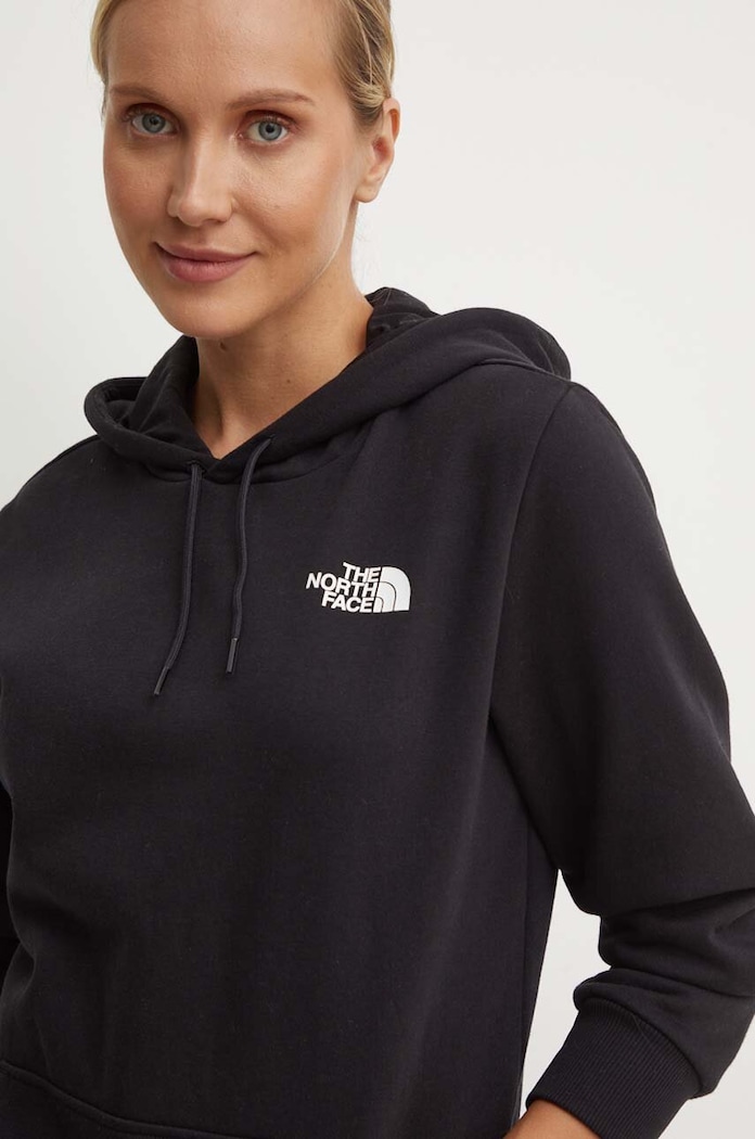 Суичър The North Face Simple Dome Hoodie черен NF0A89EYJK31
