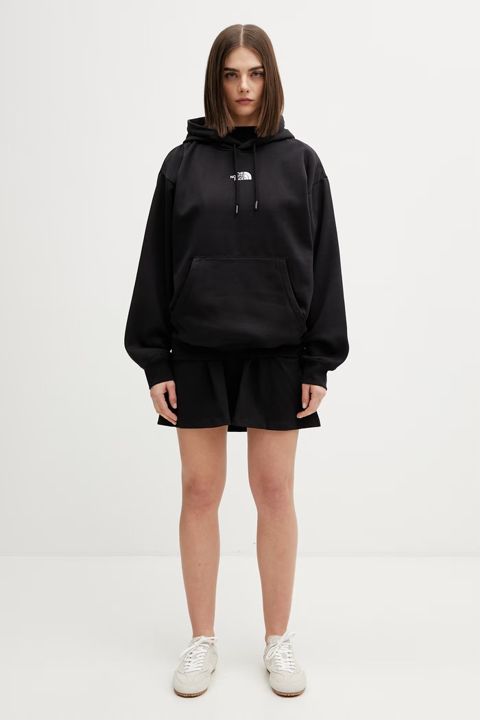 The North Face sweatshirt Essential Hoodie NF0A89ENJK31 black