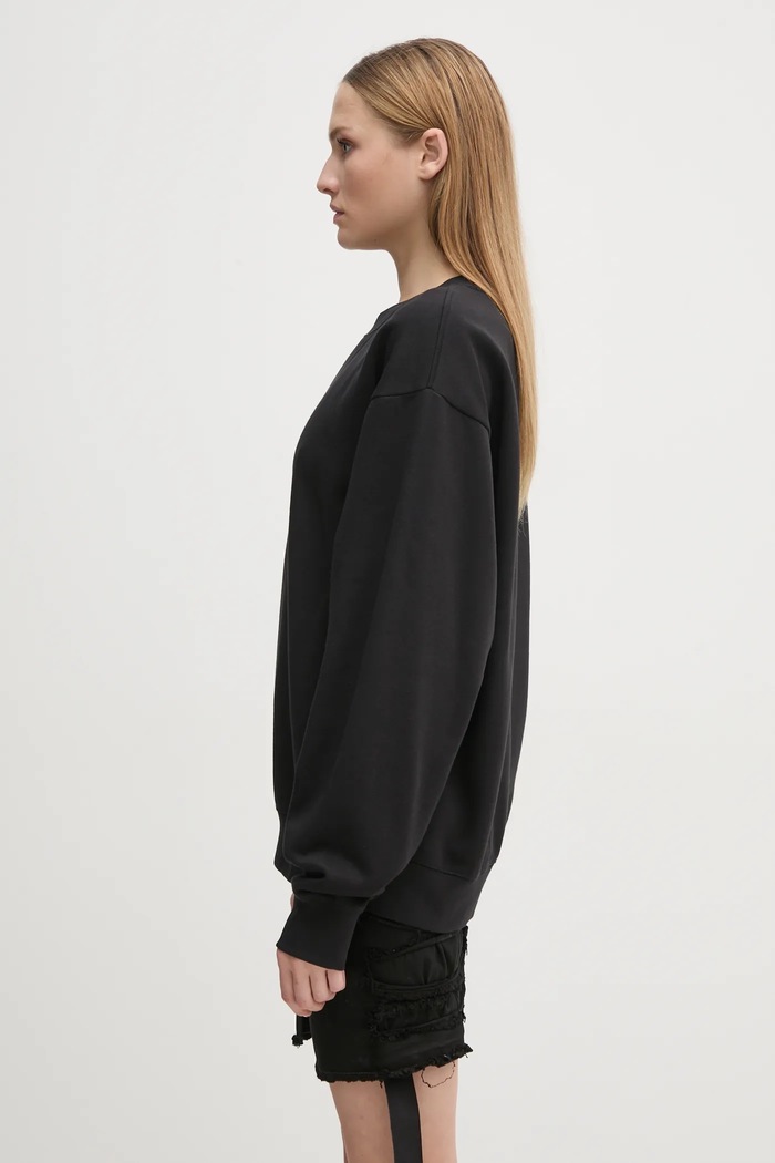 The North Face bluza Essential Crew NF0A89EPJK31 czarny SS25