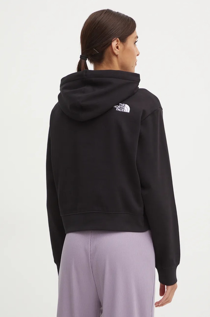 Odzież The North Face bluza Essential Crop Hoodie NF0A89EXJK31 czarny