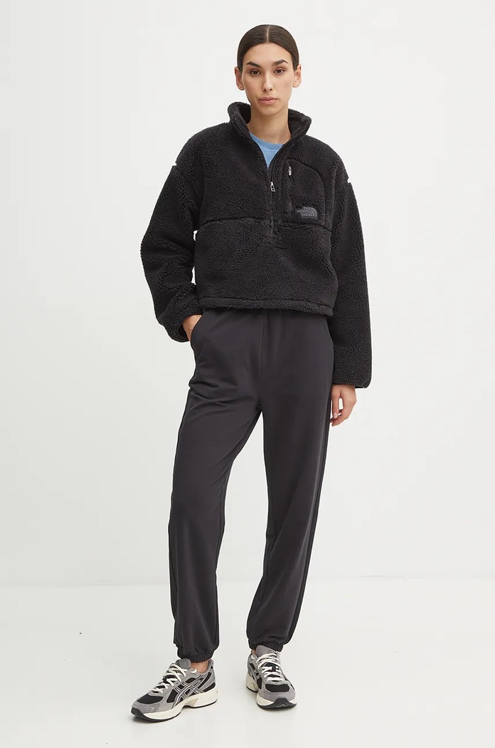 Fleecová mikina The North Face TNF Extreme Pile Pullover NF0A88ZCJK31 černá SS26