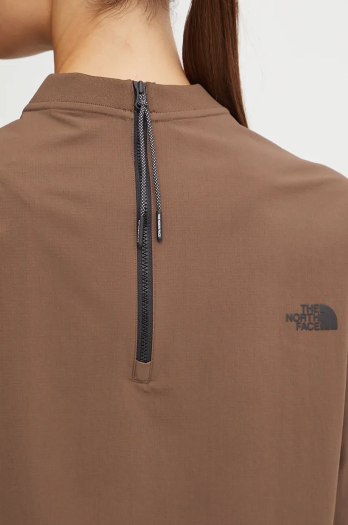 The North Face bluza Woven NF0A89H21OI1 brązowy