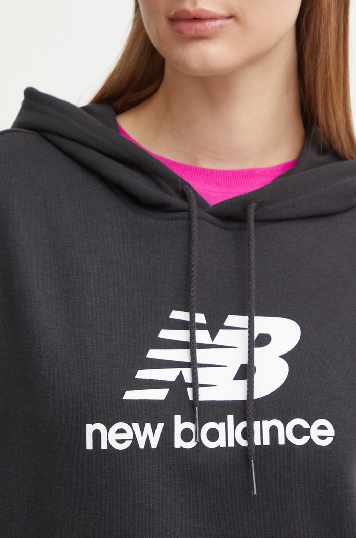 Μπλούζα New Balance WT41504BK μαύρο
