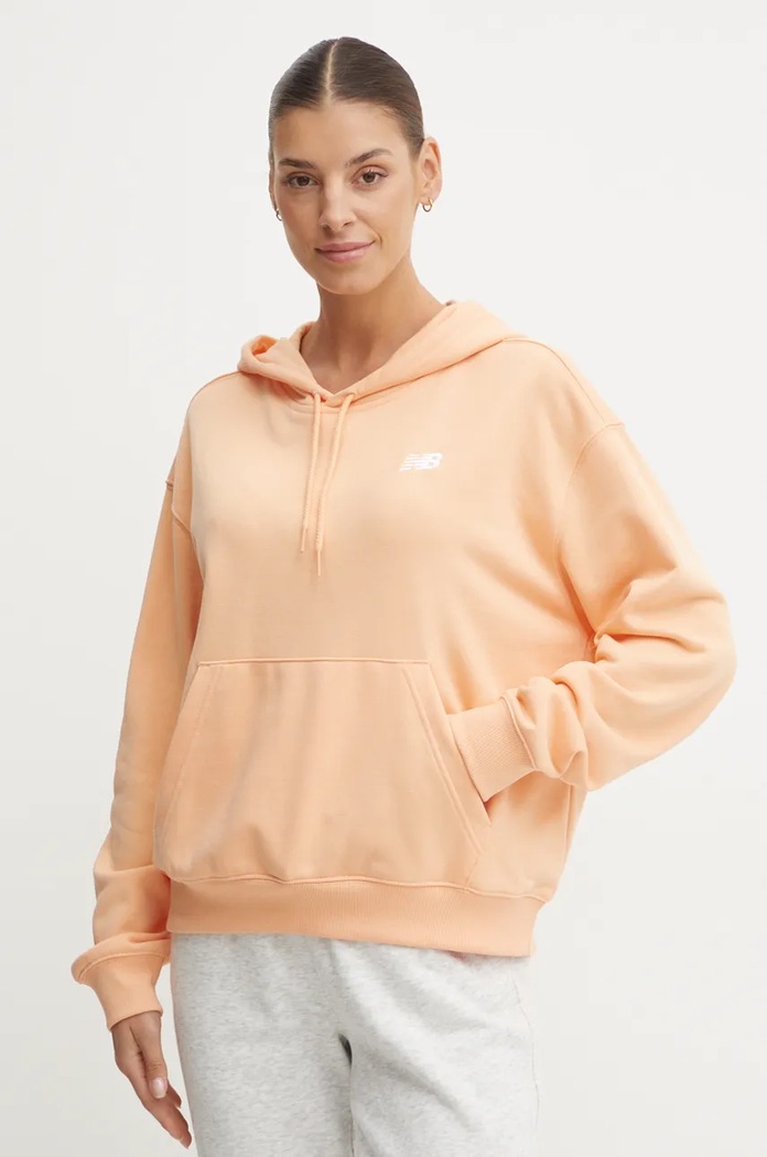 New Balance Bluza pomarańczowy WT41507PAE