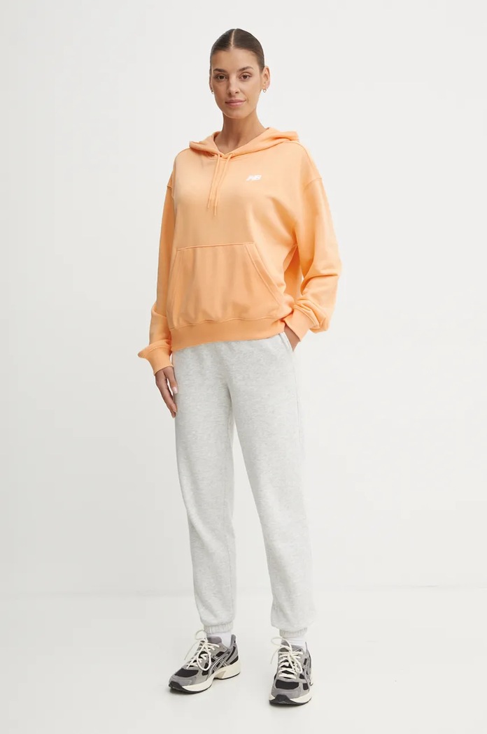 New Balance Bluza WT41507PAE pomarańczowy AW24