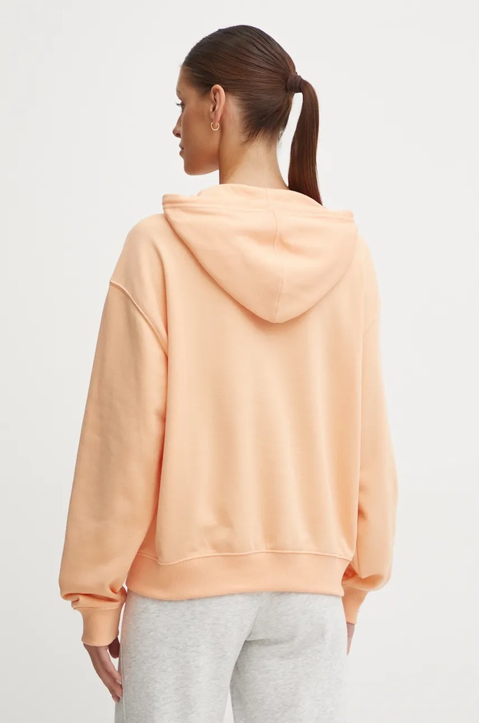 Odzież New Balance Bluza WT41507PAE pomarańczowy