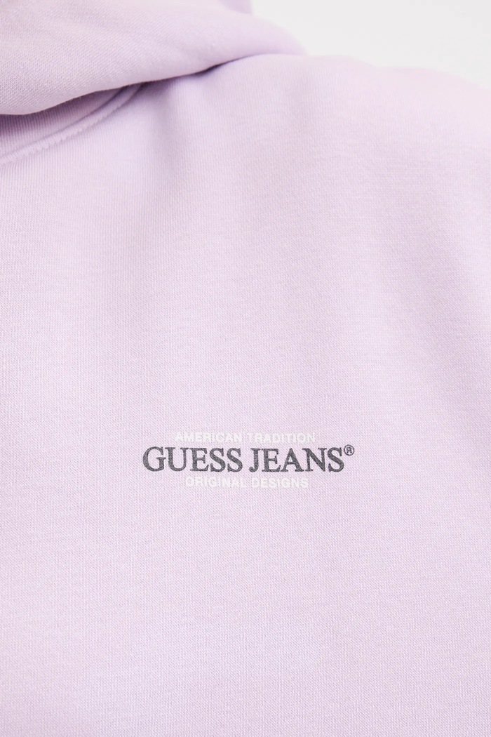 Mikina Guess Jeans W4BQ21.KC811 fialová