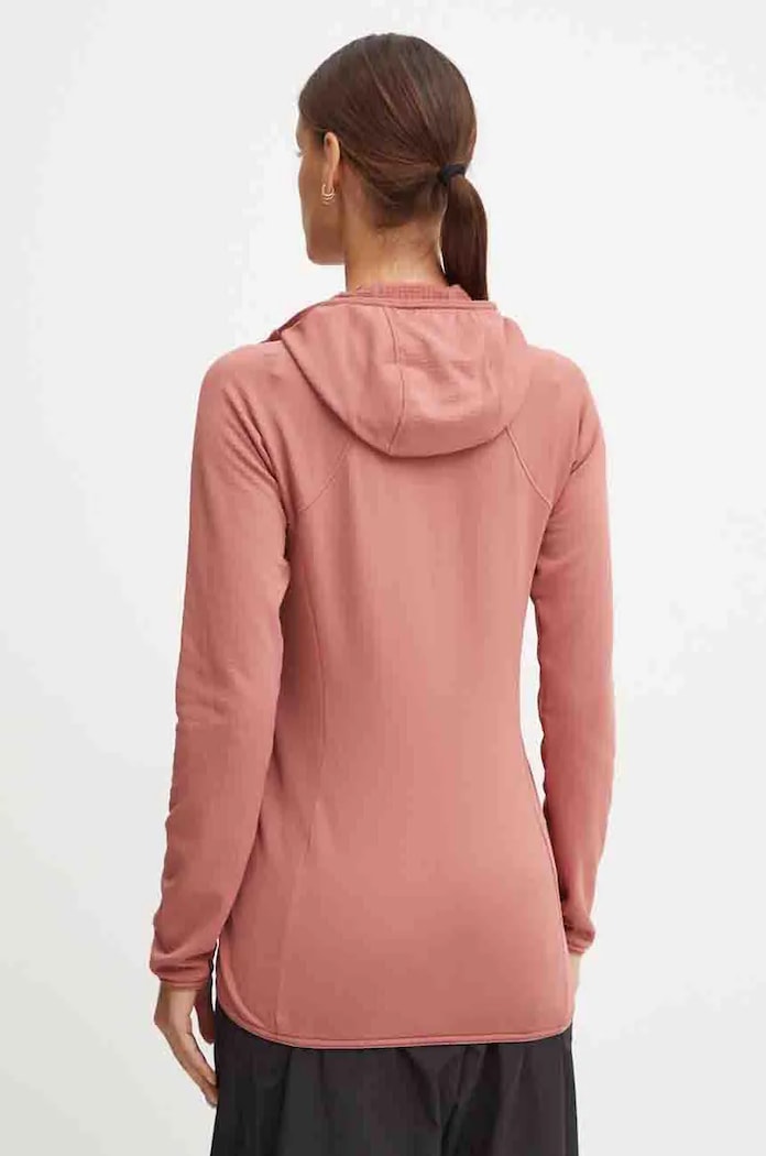 Ruházat Jack Wolfskin sportos pulóver Kolbenberg 1711072 narancssárga
