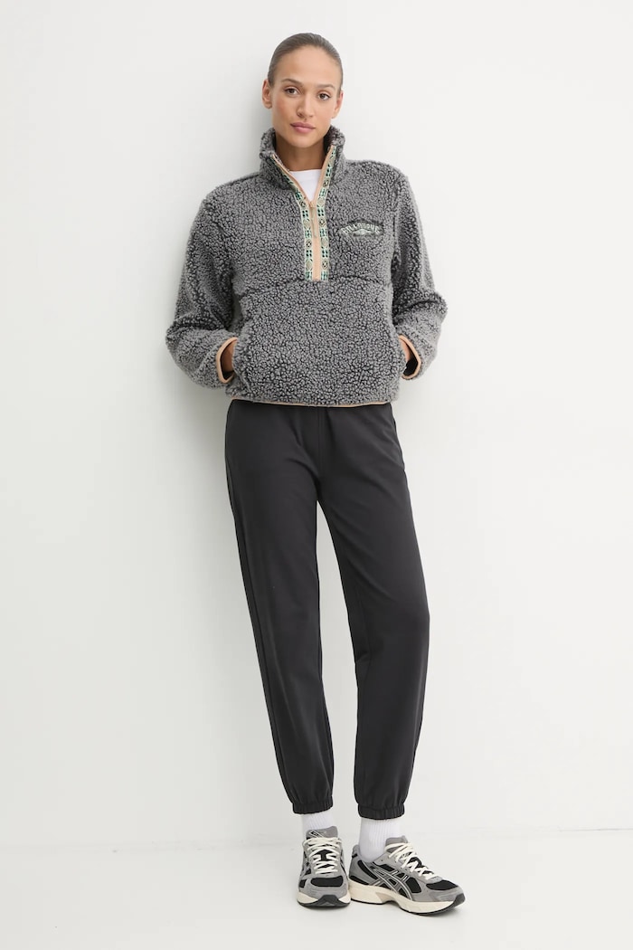 Μπλούζα Billabong Horizon Mock Neck ABJFT00453 γκρί AW24