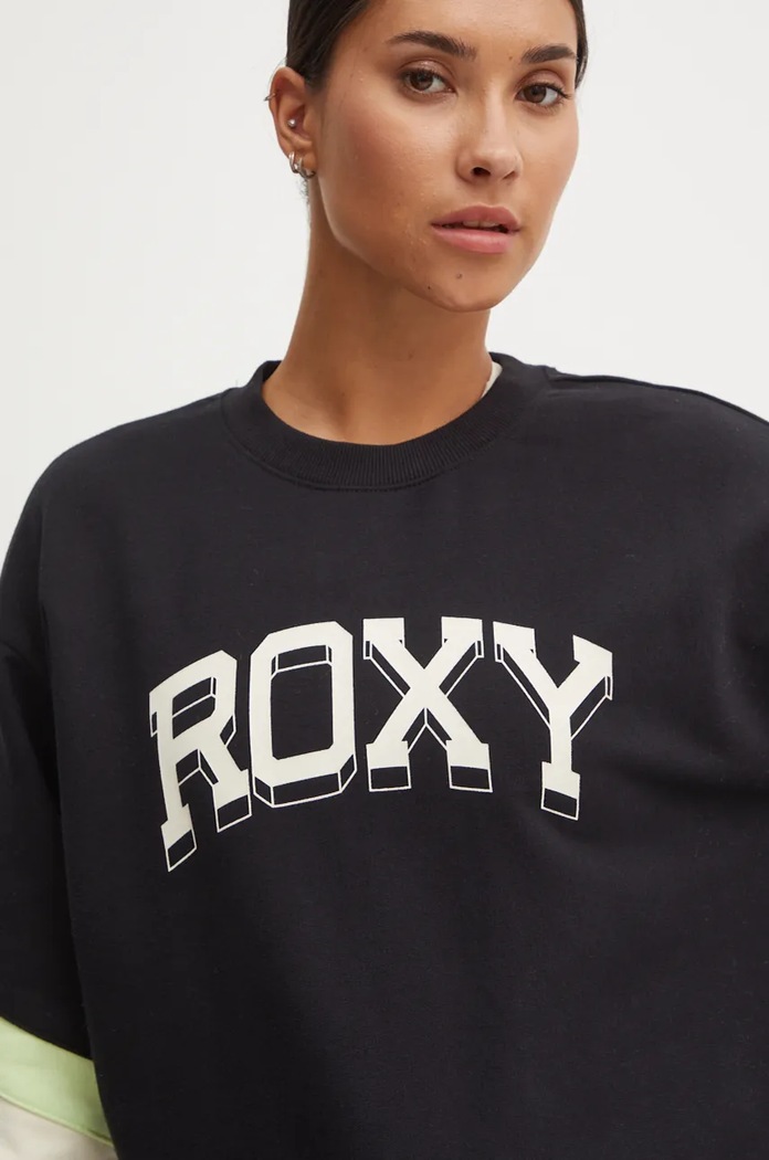 Oblečení Bavlněná mikina Roxy Essential Energy ERJFT04861 černá