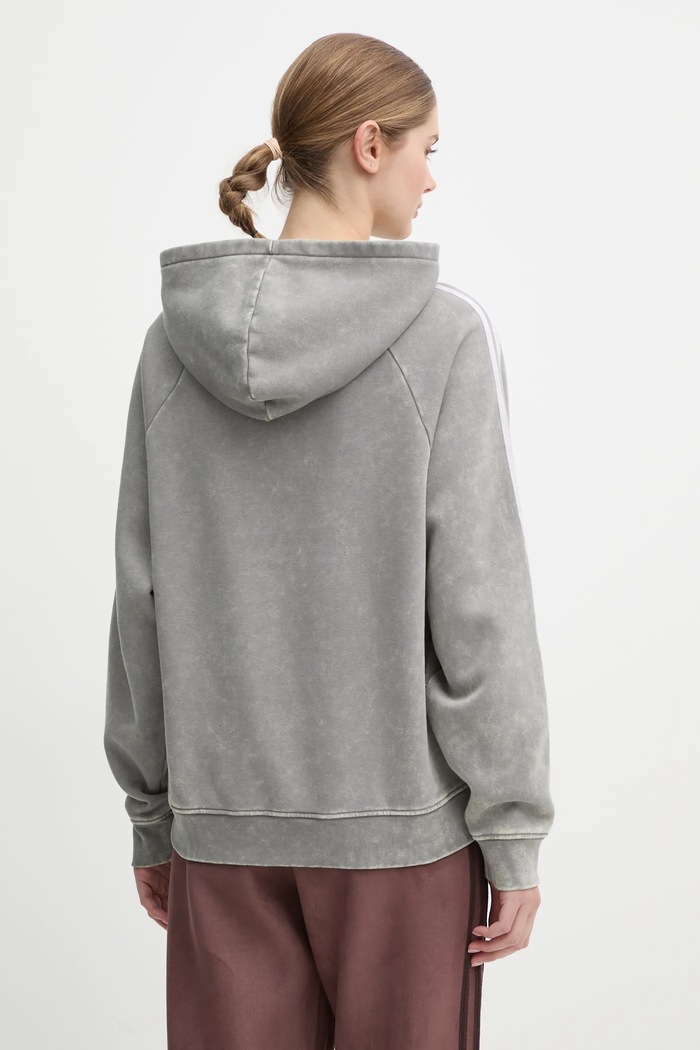 Odzież adidas Originals bluza Wash Hoodie IW3414 szary