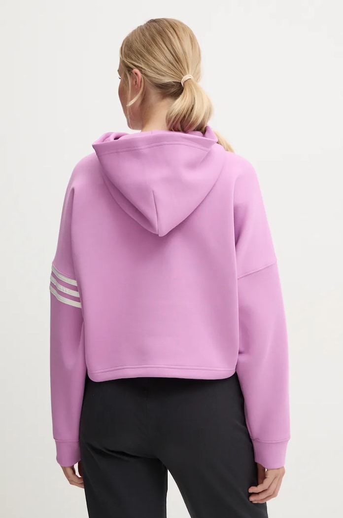 Odzież adidas Originals bluza Neuclassicscl Hoodie IW5614 fioletowy
