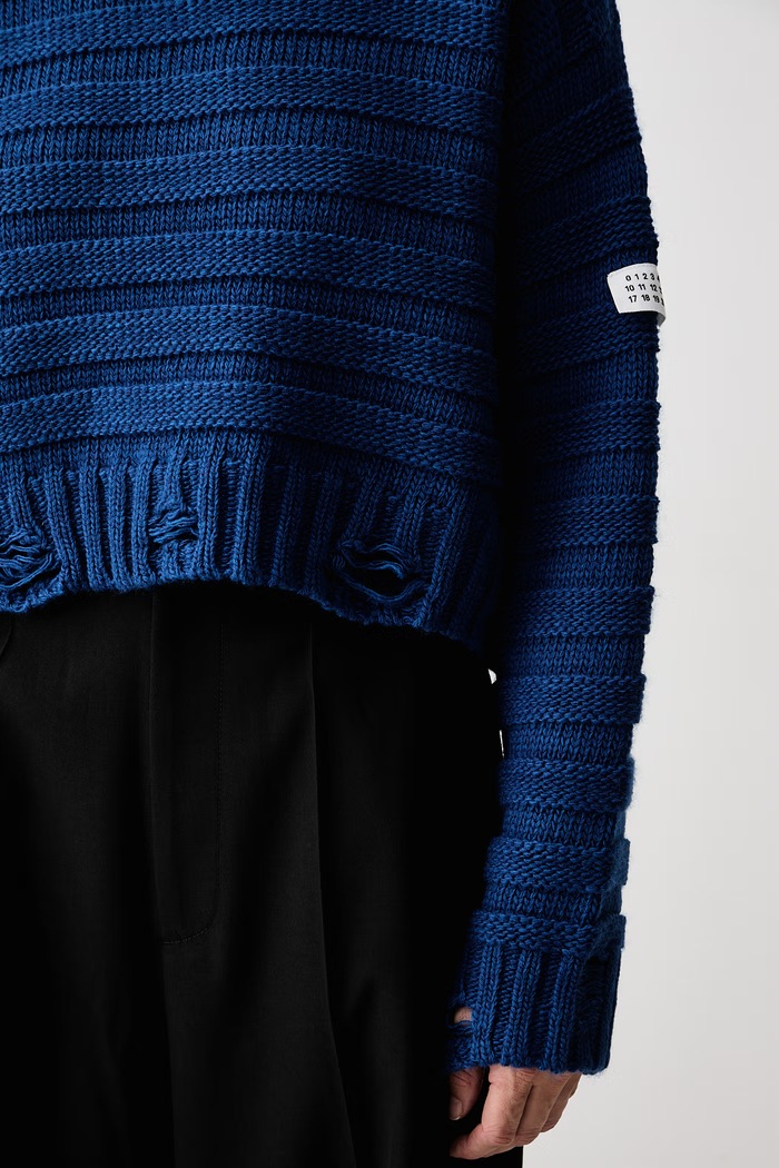 MM6 Maison Margiela sweter damski z wełną S52HL0031.M13040
