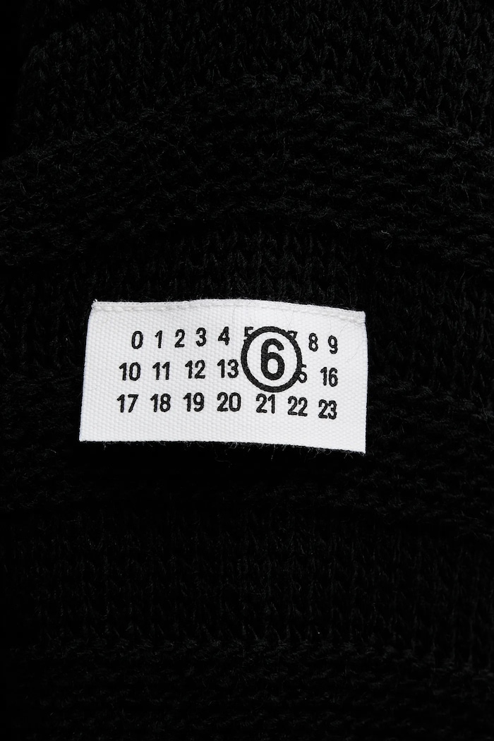 MM6 Maison Margiela wool jumper S52HL0031.M13040 black