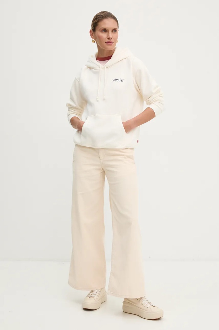 Суичър Levi's A8801 бежов SS25