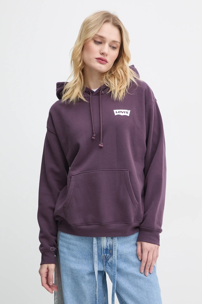 Levi's bluza pozostałe fioletowy A8801