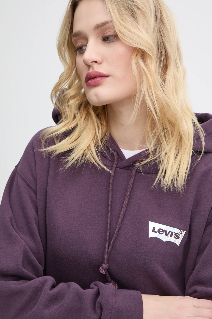 Levi's bluza fioletowy A8801