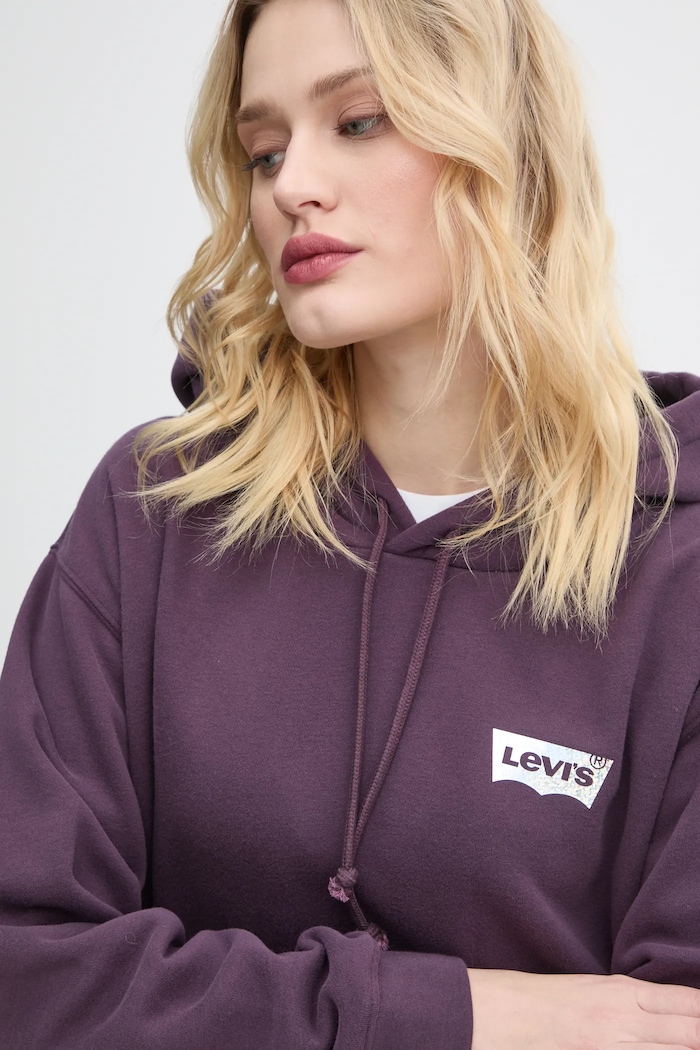 Levi's bluza fioletowy A8801