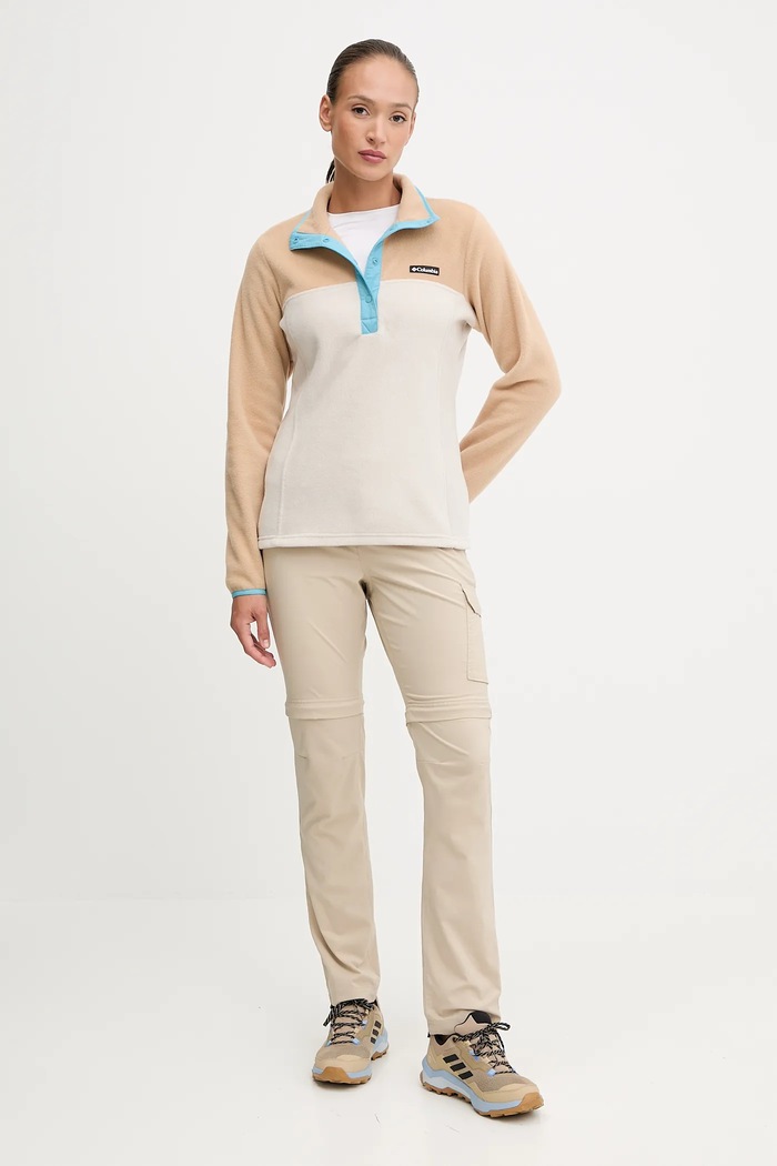 Columbia bluza sportowa Benton Springs 2085651 beżowy SS26