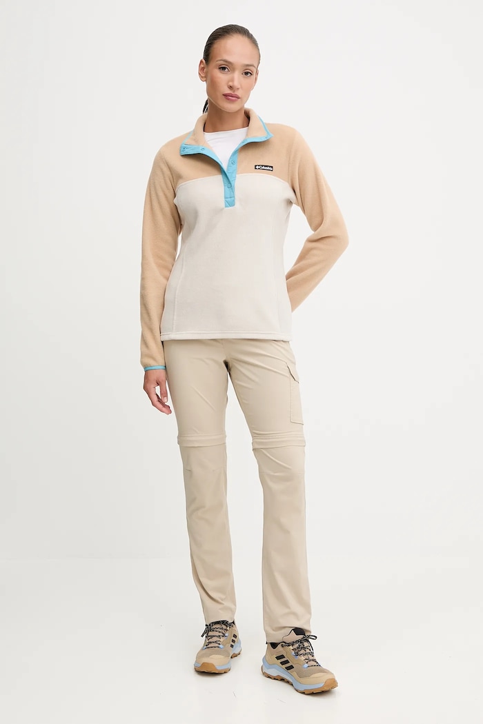 Columbia bluza sportowa Benton Springs 2085651 beżowy SS26