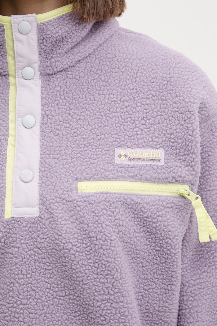 Columbia sports sweatshirt Helvetia 2092231 violet