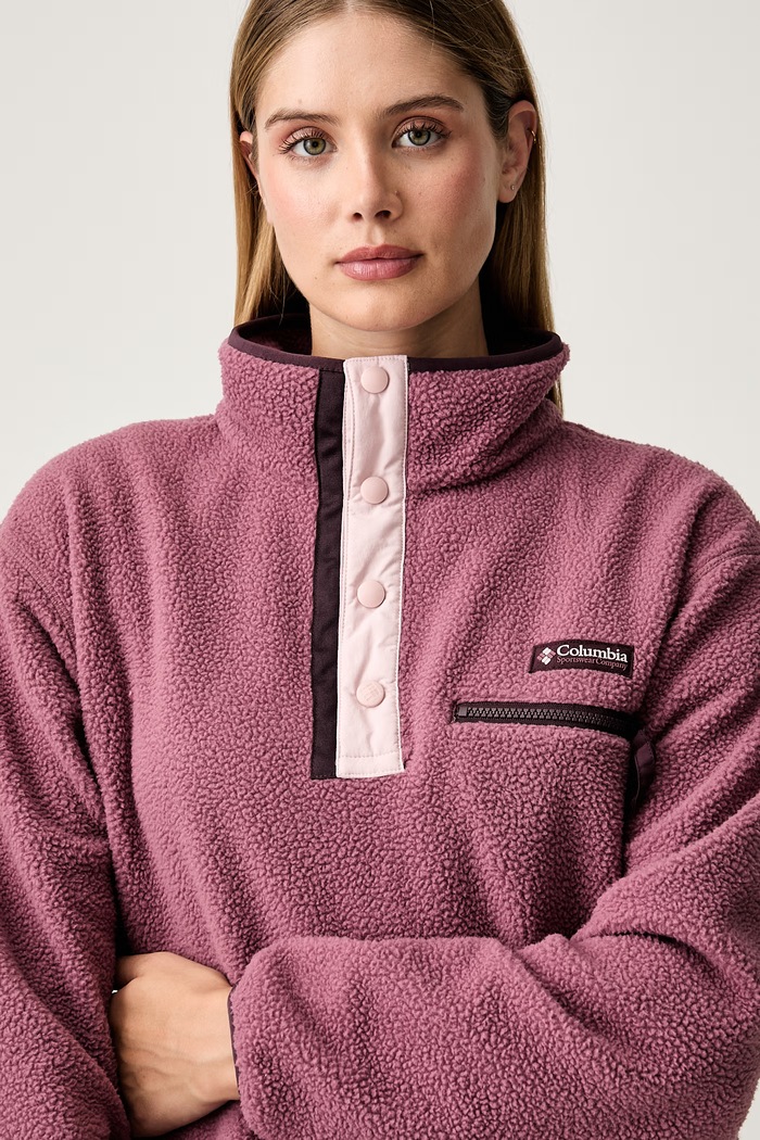 Columbia bluza sportowa damska polarowa Helvetia różowy 2092231