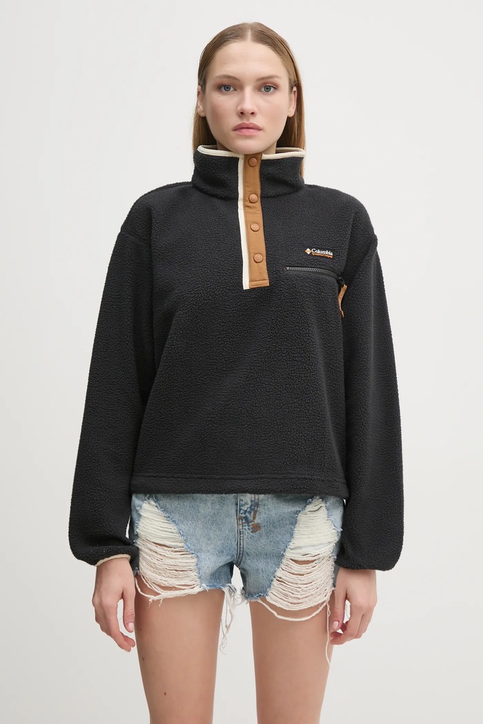 Columbia bluza sportowa Helvetia bez kaptura szary 2092231