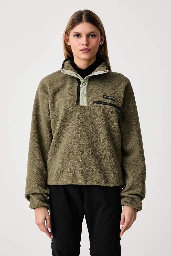 Columbia Bluza sportowa damska polarowa Helvetia zielony 2092231