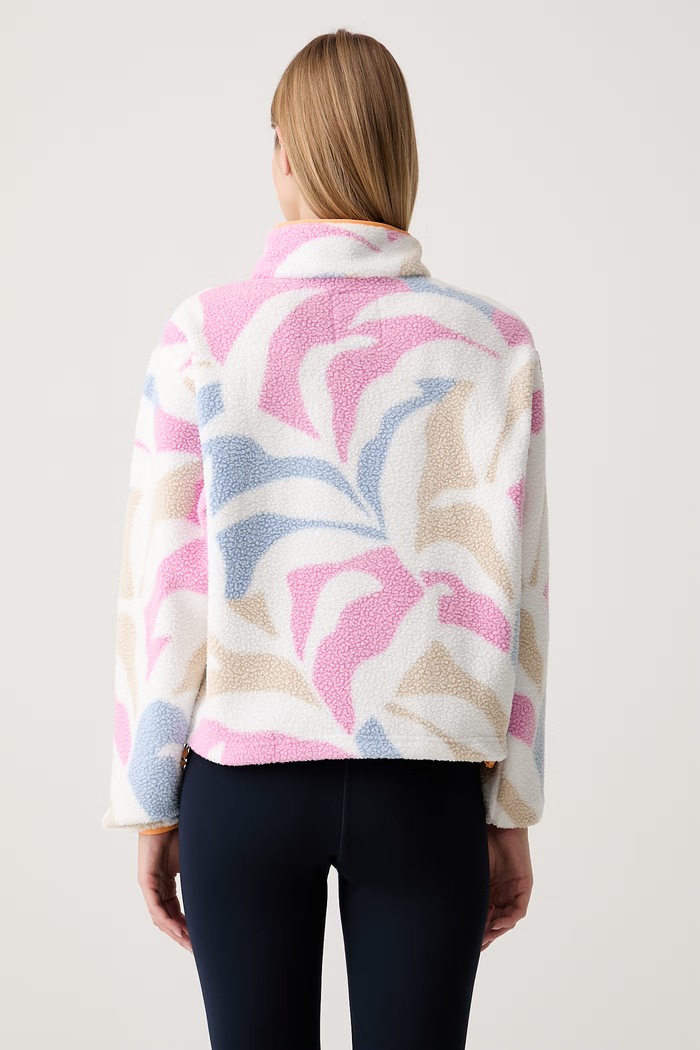 Ρούχα Columbia μπλούζα fleece Γυναικεία Helvetia 2098501 λευκό