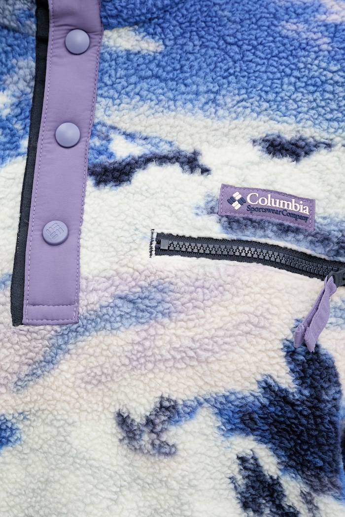 Columbia μπλούζα fleece Γυναικεία Helvetia 2098501 σκούρο μπλε