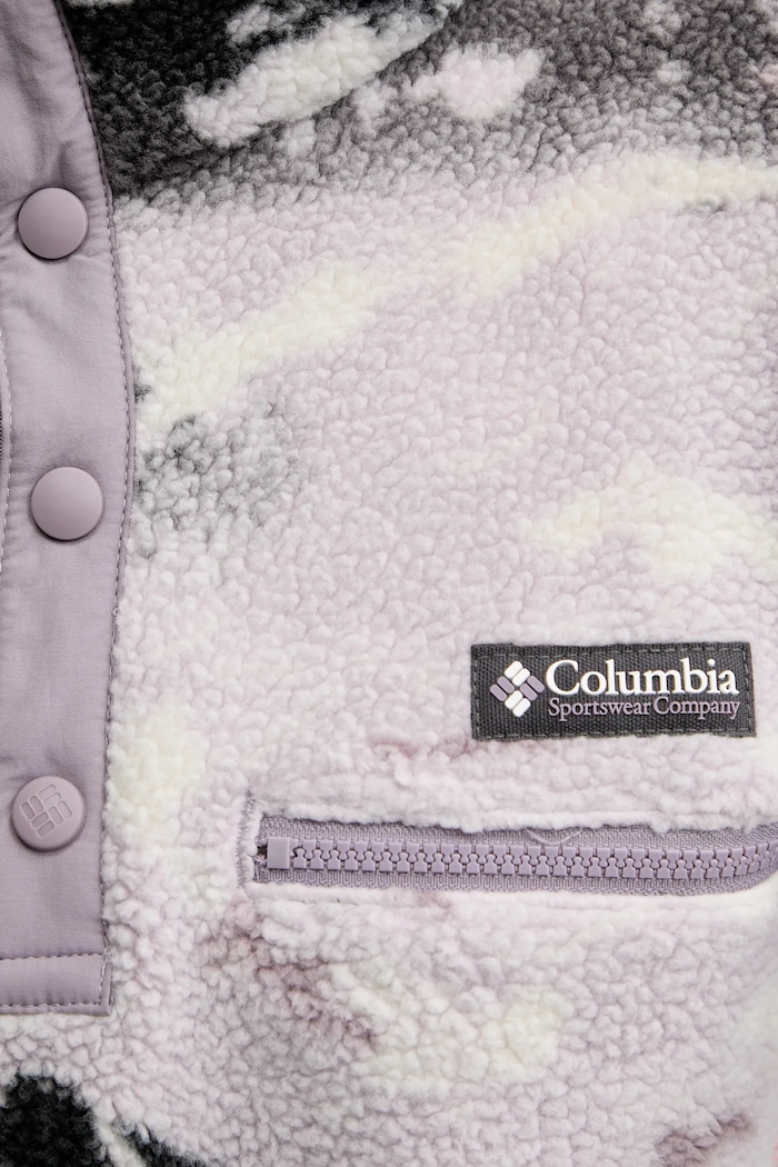 Columbia поларен суичър дамски Helvetia 2098501 виолетов