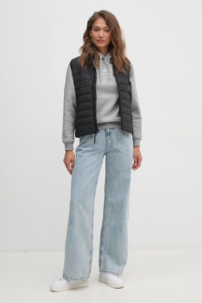 Mikina Tommy Hilfiger WW0WW43598 šedá AW25