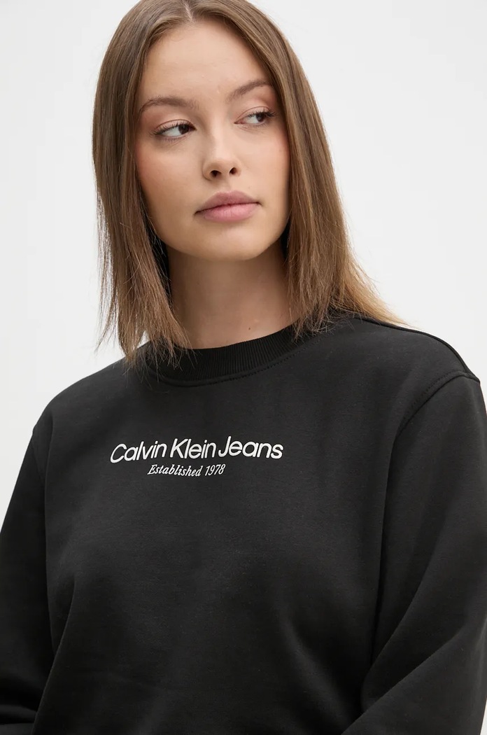 Mikina Calvin Klein Jeans Calvin Klein Jeans J20J224913 černá