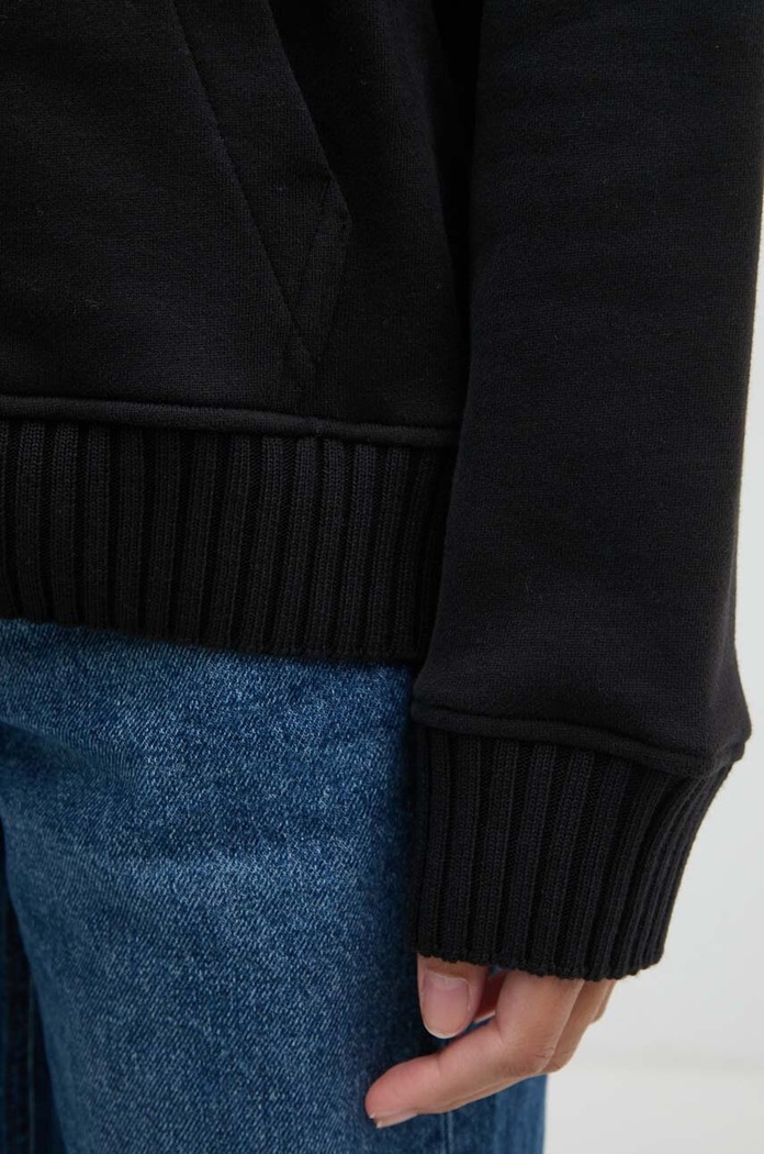 Памучен суичър Calvin Klein Jeans J20J224173 черен