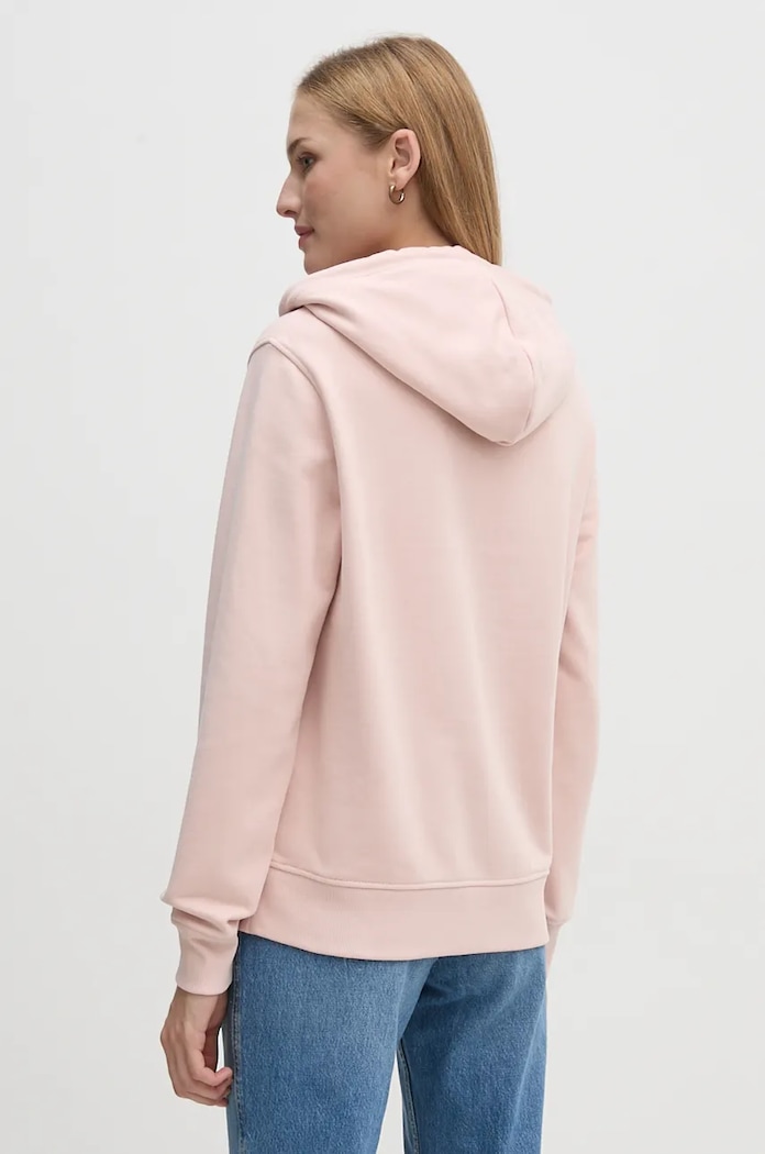 Дрехи Памучен суичър Calvin Klein Jeans J20J224179 розов