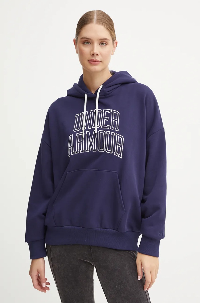Mikina Under Armour Icon HWT Terry námořnická modř 1386494