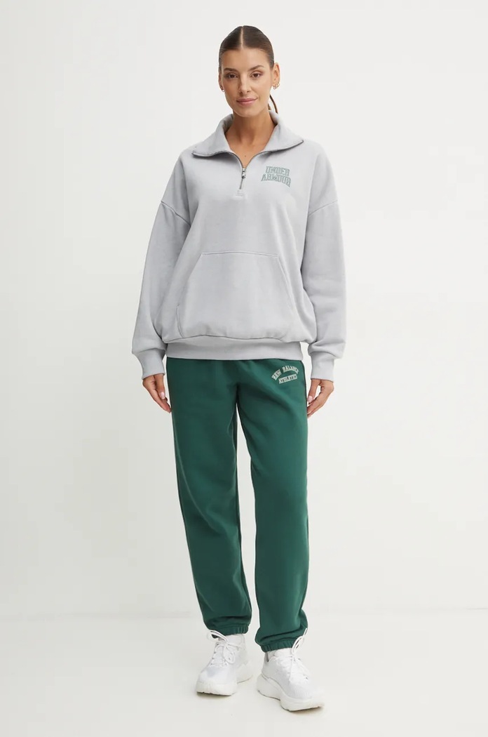 Mikina Under Armour Icon HWT Terry 1386495 šedá AW24