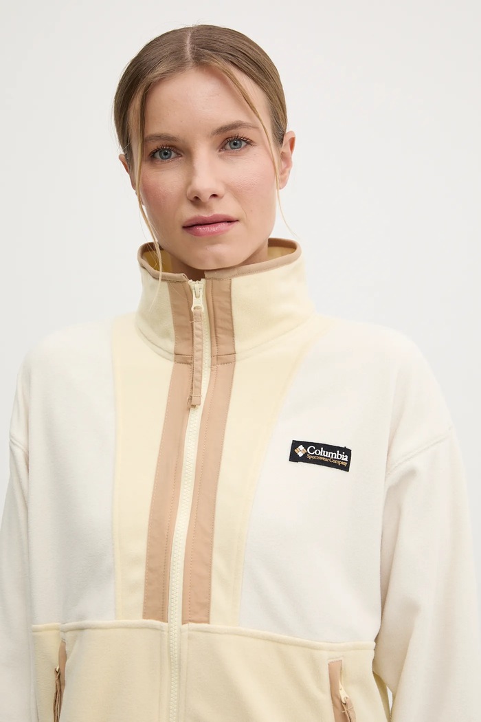 Columbia hanorac fleece Backbowl II FZ Fleece bej 2092163
