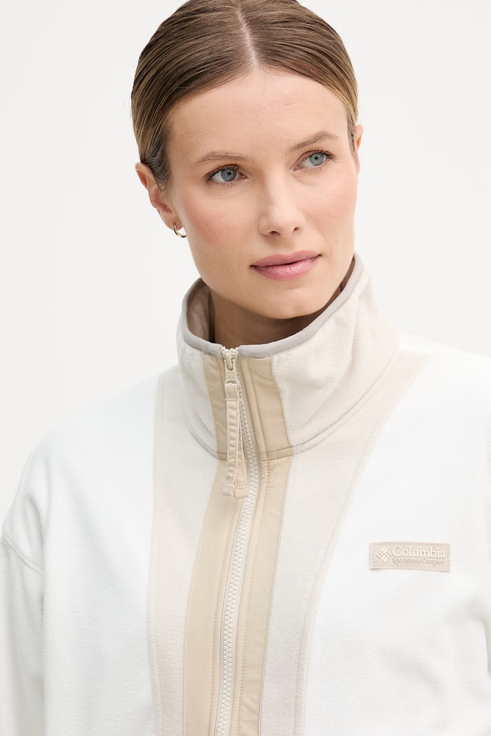 Fleecová mikina Columbia Backbowl II FZ Fleece béžová 2092163