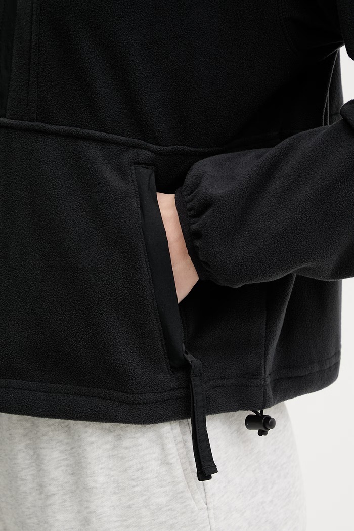 Fleecová mikina Columbia Backbowl II FZ Fleece 2092163 čierna