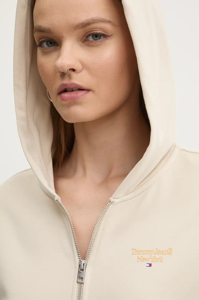 Dukserica Tommy Jeans DW0DW18769 bež