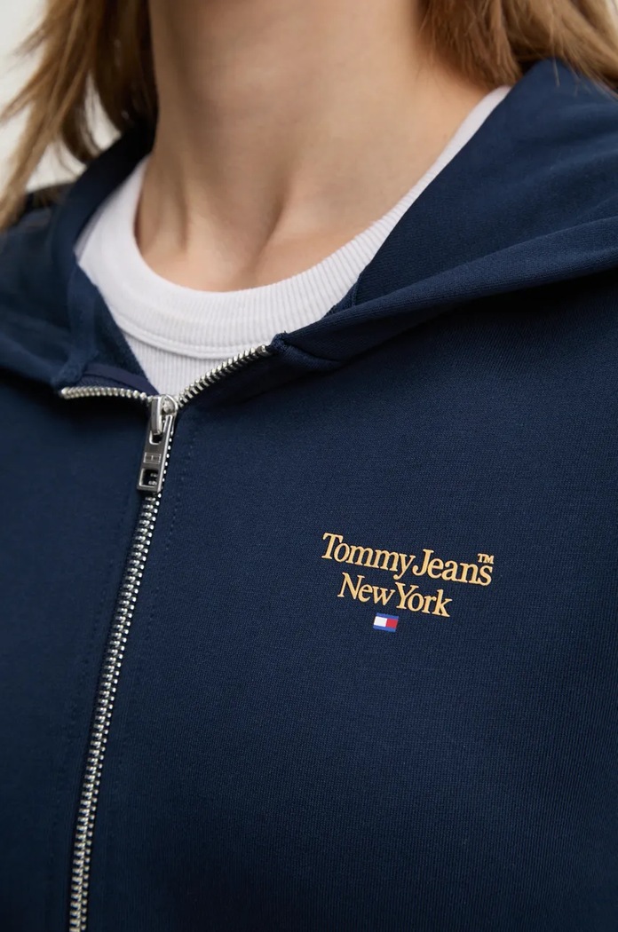 Mikina Tommy Jeans DW0DW18769 námořnická modř