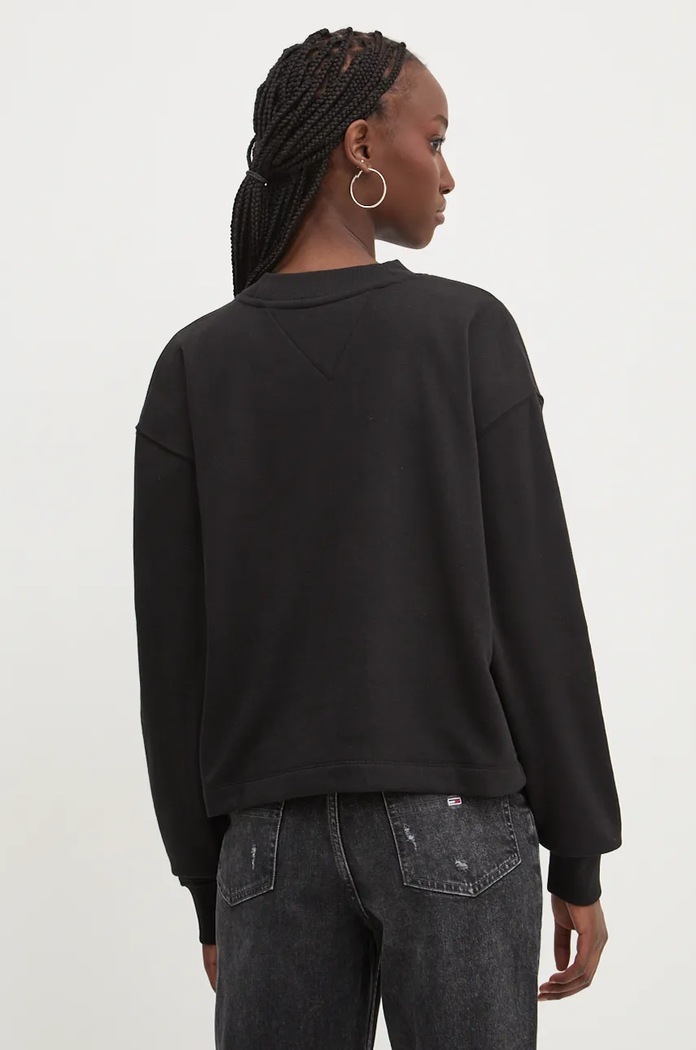 Oblečení Mikina Tommy Jeans DW0DW18776 černá