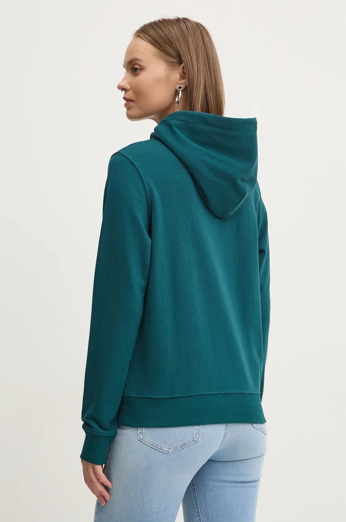 Дрехи Суичър Tommy Jeans DW0DW19712 тюркоазен